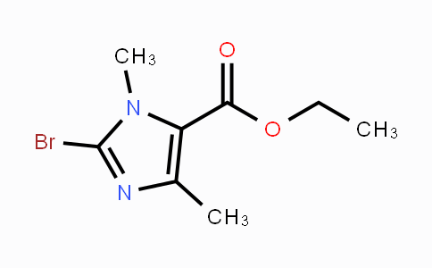 CAS No. 113444-43-2, Ethyl 2-bromo-1,4-dimethyl-1H-imidazole-5-carboxylate