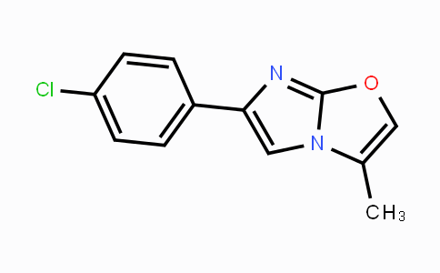 CAS No. 191019-42-8, 6-(4-Chlorophenyl)-3-methylimidazo-[2,1-b][1,3]oxazole