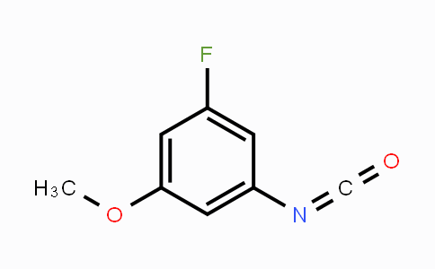 CAS No. 1174233-38-5, 1-Fluoro-3-isocyanato-5-methoxybenzene