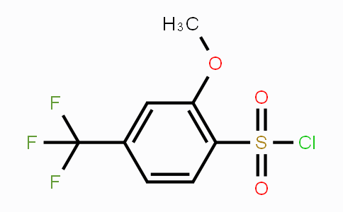CAS No. 145980-59-2, 2-Methoxy-4-(trifluoromethyl)-benzenesulfonyl chloride