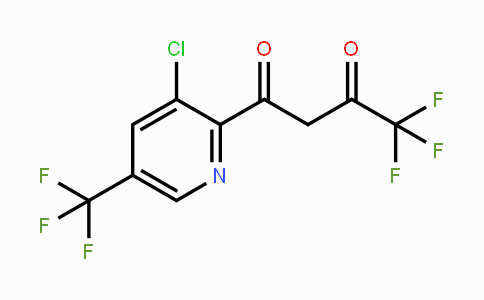 CAS No. 207994-03-4, 1-[3-Chloro-5-(trifluoromethyl)-2-pyridinyl]-4,4,4-trifluoro-1,3-butanedione