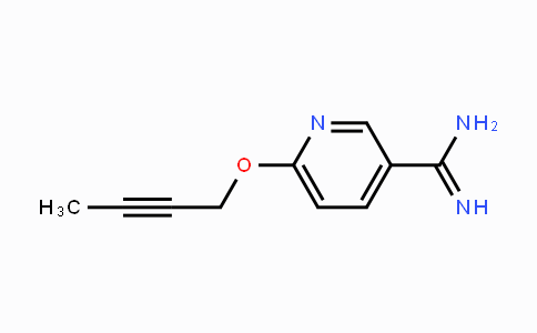 CAS No. 1935476-29-1, 6-(But-2-ynyloxy)pyridine-3-carboximidamide