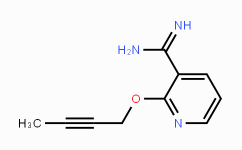 CAS No. 1924322-12-2, 2-(But-2-ynyloxy)pyridine-3-carboximidamide