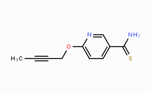 CAS No. 1936198-97-8, 6-(But-2-ynyloxy)pyridine-3-carbothioamide