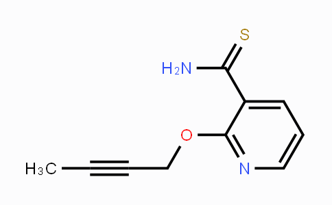 CAS No. 1935156-17-4, 2-(But-2-ynyloxy)pyridine-3-carbothioamide