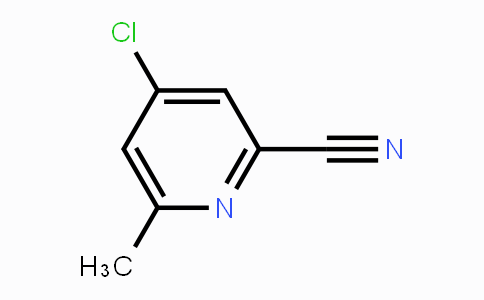 CAS No. 104711-65-1, 4-Chloro-6-methylpicolinonitrile