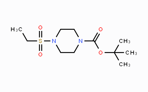 CAS No. 1009576-98-0, tert-Butyl 4-(ethanesulfonyl)-piperazine-1-carboxylate