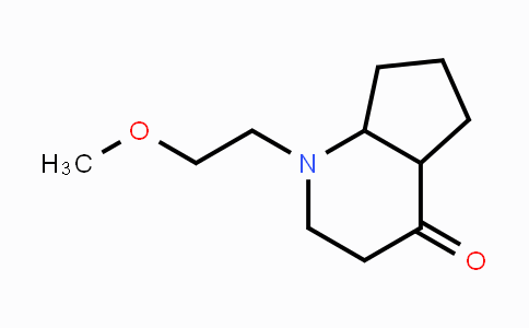 CAS No. 924858-67-3, 1-(2-Methoxyethyl)-octahydro-1H-cyclopenta[b]pyridin-4-one