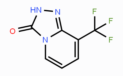 CAS No. 1020039-20-6, 8-(Trifluoromethyl)-[1,2,4]triazolo-[4,3-a]pyridin-3(2H)-one