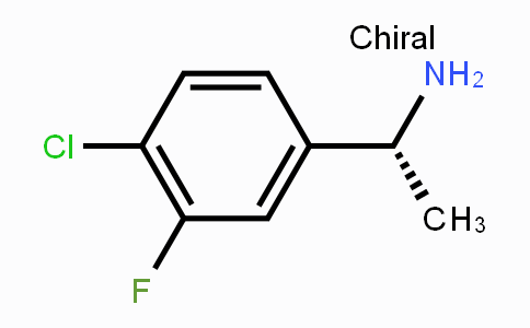 CAS No. 1114559-14-6, (R)-1-(4-Chloro-3-fluorophenyl)ethanamine
