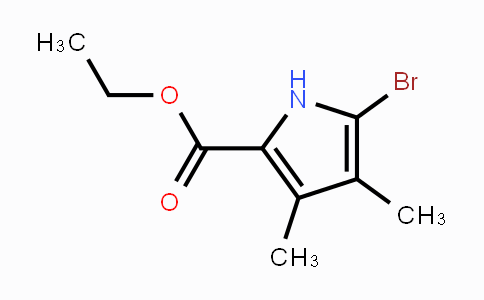 CAS No. 110814-85-2, Ethyl 5-bromo-3,4-dimethyl-1H-pyrrole-2-carboxylate