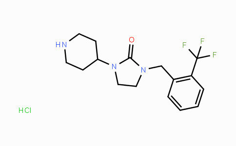 CAS No. 1984043-50-6, 1-Piperidin-4-yl-3-(2-trifluoromethyl-benzyl)-imidazolidin-2-one Hydrochloride
