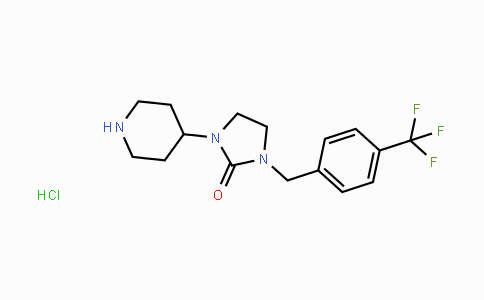 CAS No. 1924322-22-4, 1-Piperidin-4-yl-3-(4-trifluoromethyl-benzyl)-imidazolidin-2-one hydrochloride