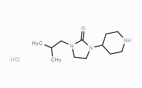 CAS No. 1924322-24-6, 1-Isobutyl-3-piperidin-4-yl-imidazolidin-2-one hydrochloride
