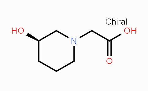 CAS No. 1354002-75-7, ((R)-3-Hydroxy-piperidin-1-yl)-acetic acid