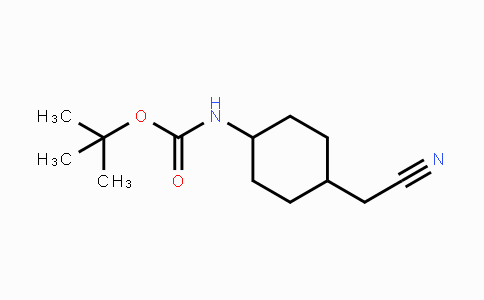 CAS No. 1403764-79-3, (4-Cyanomethyl)-cyclohexyl-carbamic acid tert-butyl ester