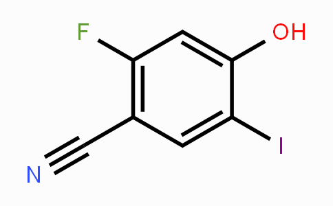 CAS No. 1218818-39-3, 2-Fluoro-4-hydroxy-5-iodobenzonitrile