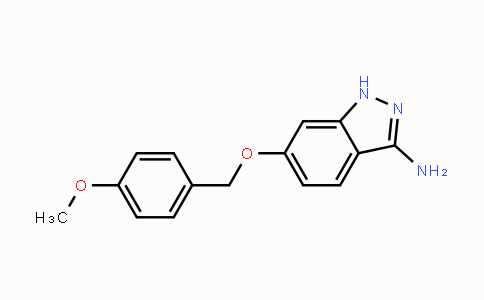 CAS No. 1242152-57-3, 6-[(4-Methoxybenzyl)oxy]-1H-indazol-3-amine