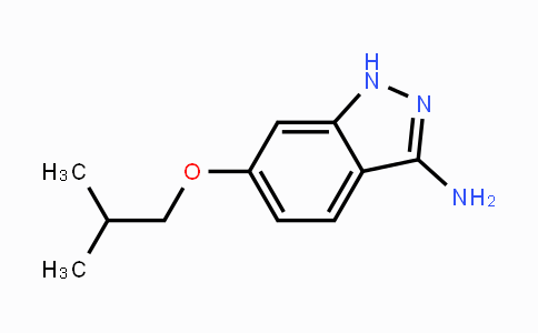 CAS No. 1394068-70-2, 6-Isobutoxy-1H-indazol-3-amine