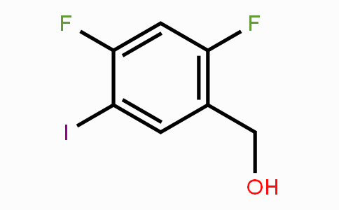 CAS No. 1097626-21-5, (2,4-Difluoro-5-iodo-phenyl)-methanol