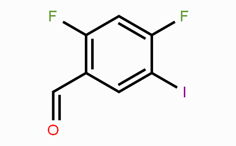 CAS No. 1097626-30-6, 2,4-Difluoro-5-iodo-benzaldehyde