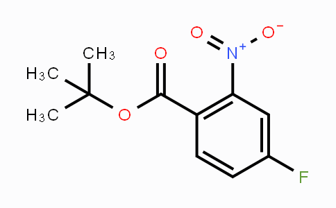 CAS No. 942271-60-5, 4-Fluoro-2-nitro-benzoic acid tert-butyl ester