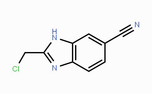 CAS No. 150613-50-6, 2-Chloromethyl-3H-benzoimidazole-5-carbonitrile
