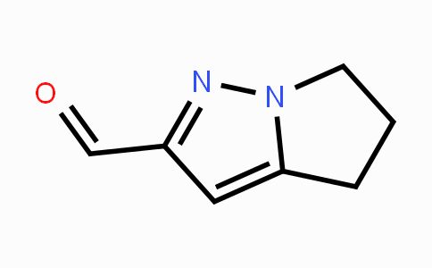 CAS No. 623564-46-5, 5,6-Dihydro-4H-pyrrolo-[1,2-b]pyrazole-2-carbaldehyde