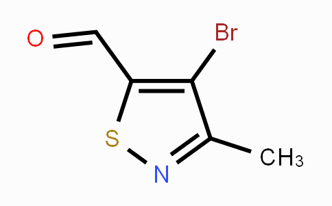 CAS No. 89283-96-5, 4-Bromo-3-methyl-isothiazole-5-carbaldehyde