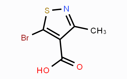 CAS No. 23310-81-8, 5-Bromo-3-methyl-isothiazole-4-carboxylic acid