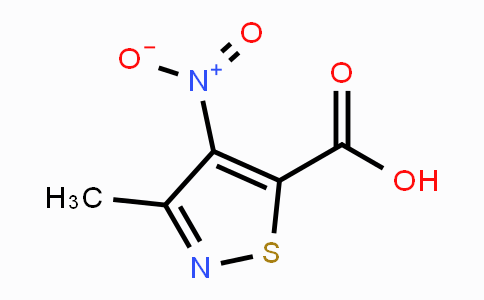 CAS No. 4592-53-4, 3-Methyl-4-nitro-isothiazole-5-carboxylic acid