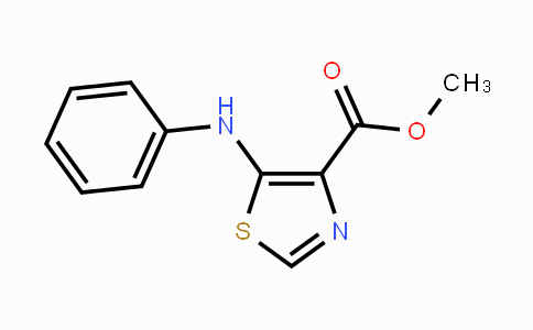 CAS No. 84636-38-4, Methyl 5-anilino-1,3-thiazole-4-carboxylate
