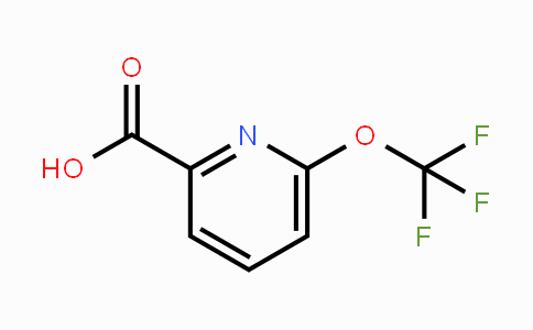 CAS No. 1221172-11-7, 6-(Trifluoromethoxy)pyridine-2-carboxylic acid