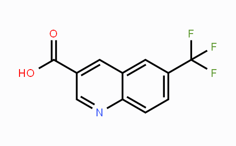 CAS No. 71082-45-6, 6-(Trifluoromethyl)quinoline-3-carboxylic acid