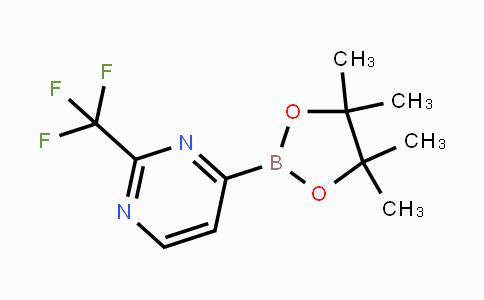 CAS No. 1782930-29-3, 4-(4,4,5,5-Tetramethyl-1,3,2-dioxaborolan-2-yl)-2-(trifluoromethyl)pyrimidine