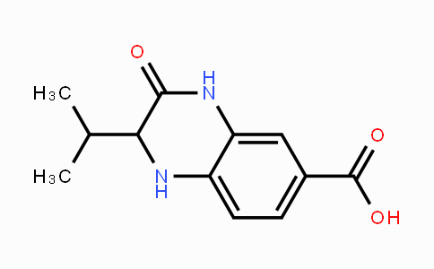 CAS No. 928029-67-8, 2-Isopropyl-3-oxo-1,2,3,4-tetrahydroquinoxaline-6-carboxylic acid