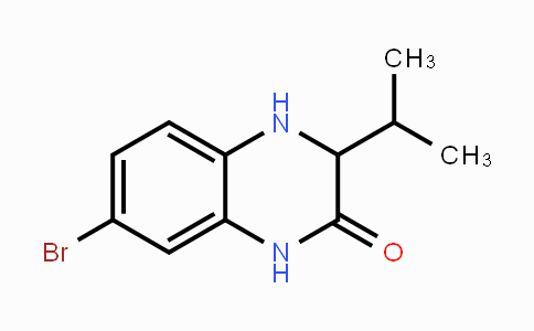 CAS No. 1513050-96-8, 7-Bromo-3-(propan-2-yl)-1,2,3,4-tetrahydroquinoxalin-2-one