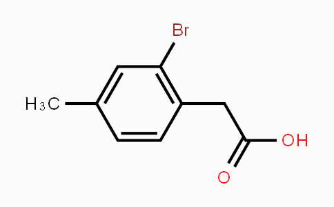 CAS No. 31881-86-4, 2-(2-Bromo-4-methylphenyl)acetic acid