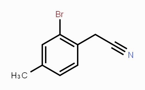 CAS No. 1069114-80-2, 2-(2-Bromo-4-methylphenyl)acetonitrile