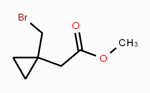 CAS No. 855473-50-6, Methyl 2-[1-(bromomethyl)cyclopropyl]acetate