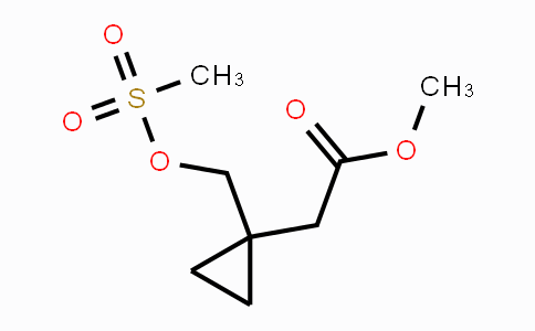 CAS No. 170721-48-9, Methyl 2-(1-[(methanesulfonyloxy)-methyl]cyclopropyl)acetate