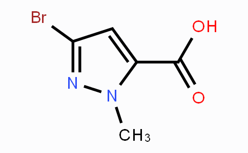 CAS No. 173841-05-9, 3-Bromo-1-methyl-1H-pyrazole-5-carboxylic acid