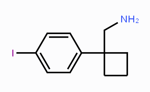 CAS No. 1936255-32-1, (1-(4-Iodophenyl)cyclobutyl)methanamine