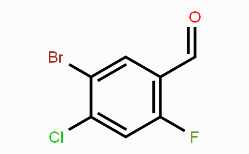 CAS No. 1781052-25-2, 5-Bromo-4-chloro-2-fluorobenzaldehyde