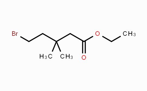 CAS No. 123469-83-0, Ethyl 5-bromo-3,3-dimethylpentanoate