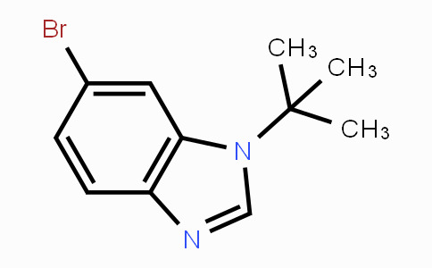 CAS No. 1163707-71-8, 6-Bromo-1-tert-butyl-1H-benzo[d]imidazole