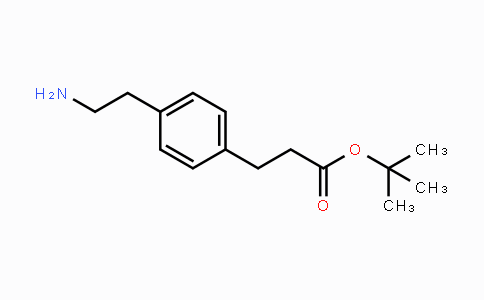 CAS No. 120225-79-8, tert-Butyl 3-(4-(2-aminoethyl)phenyl)propanoate