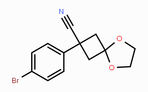 CAS No. 1227958-64-6, 2-(4-Bromophenyl)-5,8-dioxaspiro-[3.4]octane-2-carbonitrile