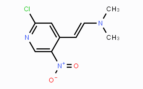 CAS No. 142078-36-2, (E)-2-(2-Chloro-5-nitropyridin-4-yl)-N,N-dimethylethenamine