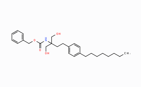 CAS No. 402616-41-5, 2-(Benzyloxycarbonyl)amino-2-[2-(4-octylphenyl)ethyl]-1,3-propanediol